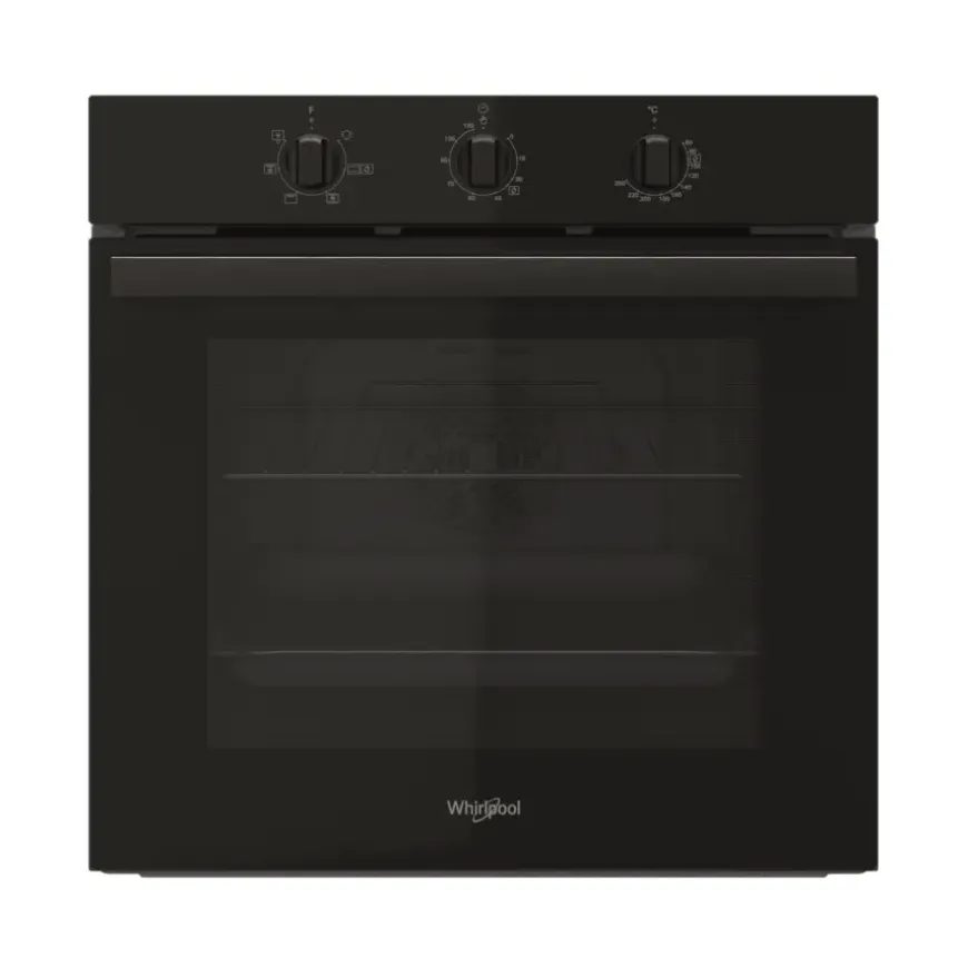 Whirlpool Oven multifunctioneel 60cm zwart