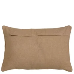 Woven kussen l.bruin - l55xb35xh10cm