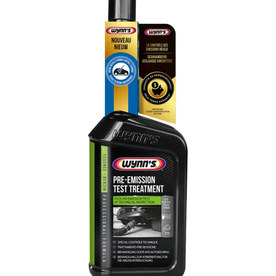 Auto Onderhouds- & Smeermiddelen > Turtle Wax Wynns petrol pre-emissiontest 500ml