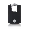 Yale Hangslot messing zware uitvoering 40 mm met zwarte body