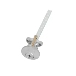 Deursloten|Cilinders > Yale Oplegslot met Buitencilinder Los Grijs Gelakt 614-50mm