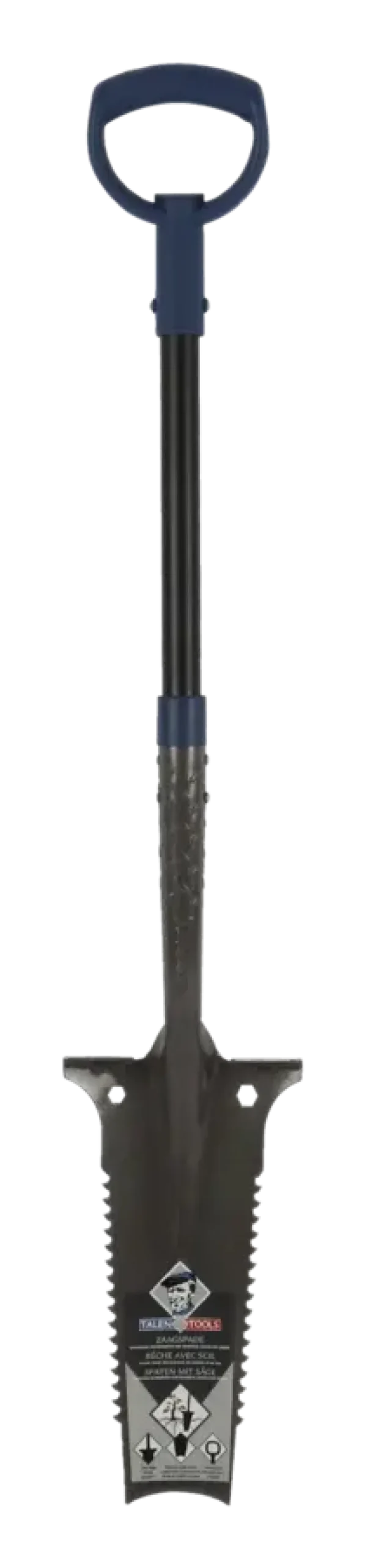 Combisystemen|Spades, Schoppen & Batsen > Talen Tools Zaagspade / boomwortelspade gehard staal 115 cm