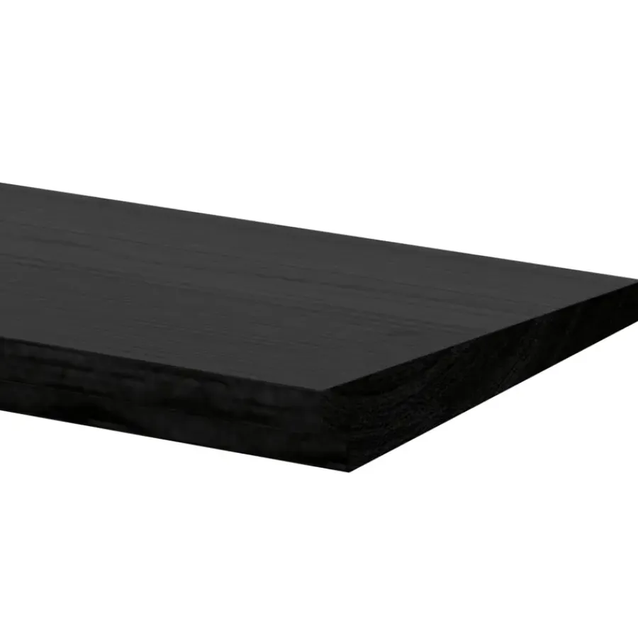 Vuren Geschaafd > Geen Zweeds rabat vuren hout zwart 1,2/2,7 x 19 x 240 cm